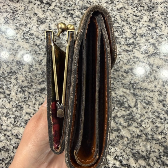 Patricia Nash Victorian Garden Leather Wallet - Picture 6 of 9